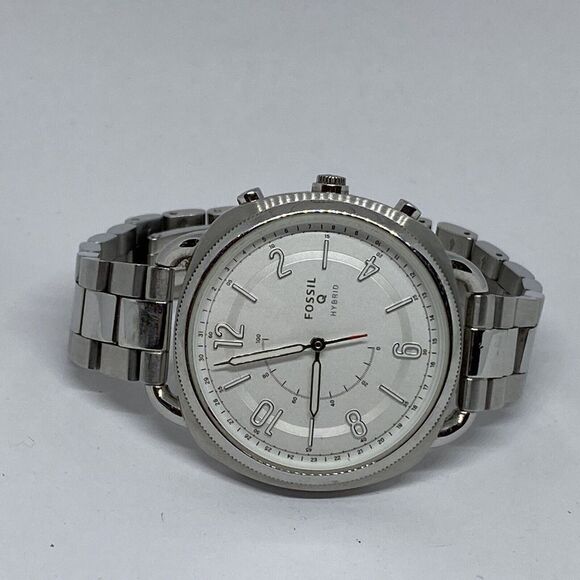 Fossil Accomplice FTW1202 Women's Stainless Steel Analog Dial Smartwatch UC60 - Picture 7 of 12